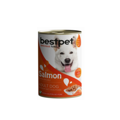 bestpet-dog-cans bestpet Dog Wet Food with Salmon 400g