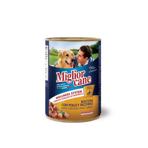 migilor-dog-can Miglior Cane Chicken & Turkey 405g