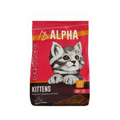 Alpha kitten Cats Dry Food - 1Kg