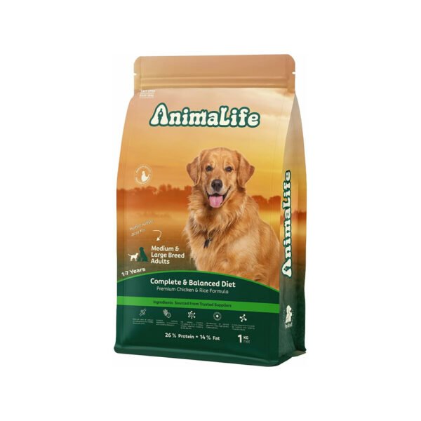 Animal Life Medium & Large Breed Adult 1kg