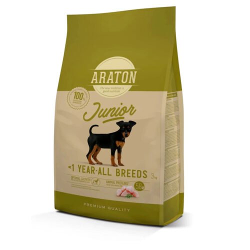 Araton Junior Dogs Dry Food 3Kg