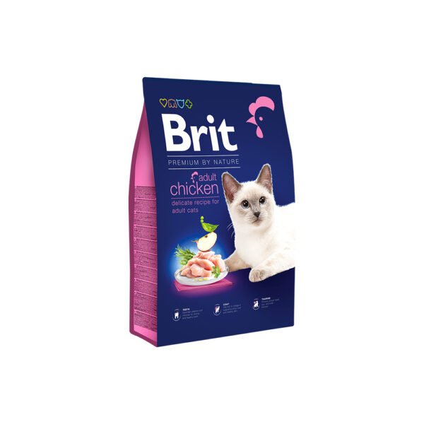 Brit Premium Sterilised Cats Dry Food - Chicken 1.5kg