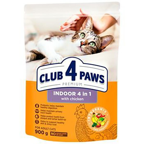 Club 4 Paws Indoor 4 in 1 900g