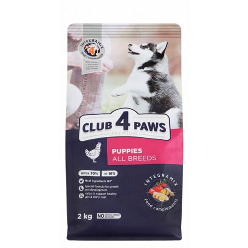 Club 4 Paws Puppies Dry Food - 1kg
