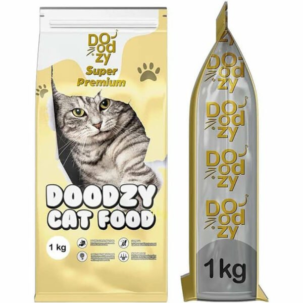 Doodzy Super Premium Adult Cats Dry Food - 1kg