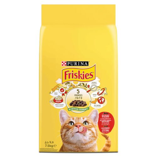 PURINA Friskies Beef & Chicken With VGT 7.5kg