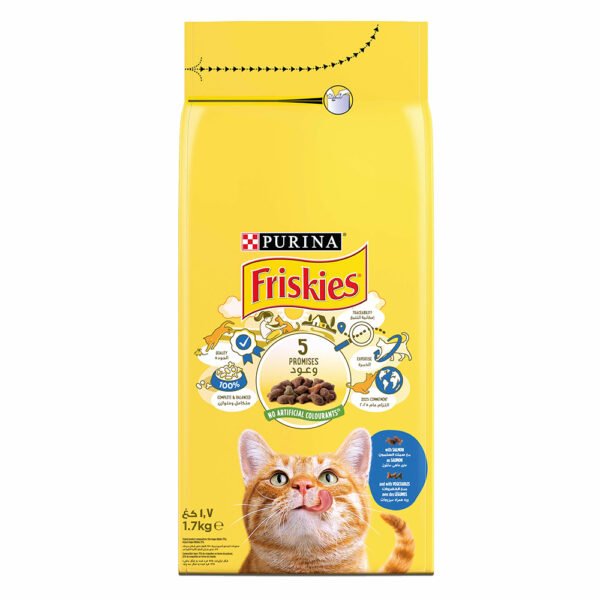 PURINA Friskies Salmon & Vegetables 1.7Kg