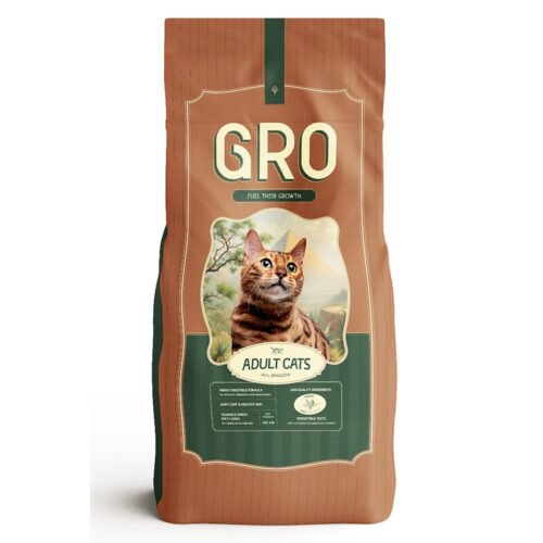 Gro Cat Adult Cats Dry Food - 20 Kg