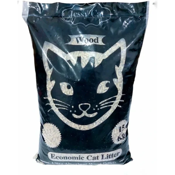 Jessy Wood Cat Litter 15kg