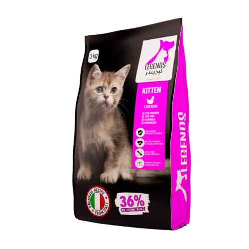 Legends Kitten 3kg Legends Kitten Cats Dry Food - 3kg