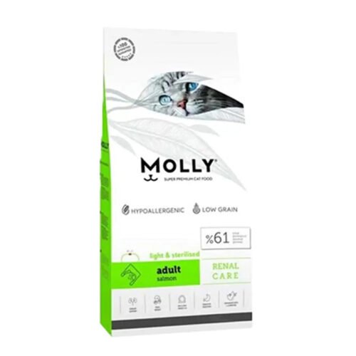 Molly Renal &Sterilised 2kg Molly Renal & Sterilized Cats Dry Food 2kg