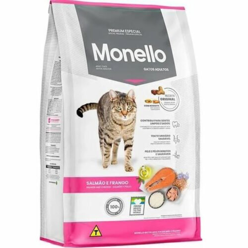 Monello Adult Salmon & Chicken 1Kg Monello Adult Cats Dry Food Salmon & Chicken 1Kg