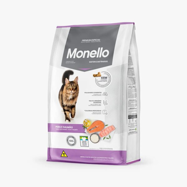 Monello Salmon & Turkey Sterilised 10kg