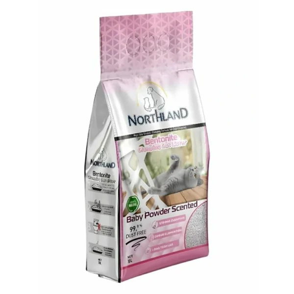 NorthLand Cat litter 10 L Baby Powder