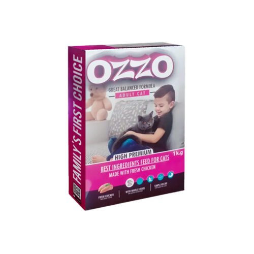 Ozzo Adult Cat 1kg Ozzo Adult Cats Dry Food 1kg