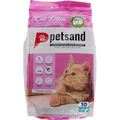 PetClay Premium Cat Litter Baby Powder 5L