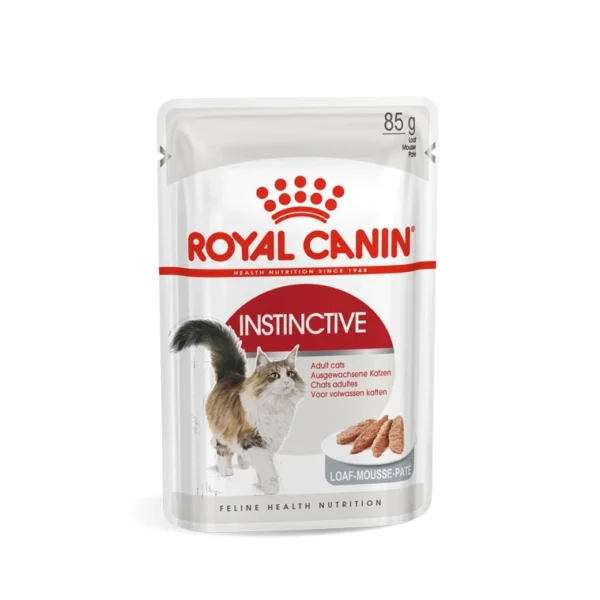 Royal Canin Instinctive in Loaf (85gm\ Pouch) - Wet food for Adult Cats