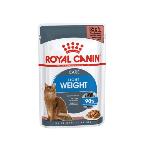 Royal Canin Light Weight Wet Food Slices in Gravy for Adult Cats 85 gr