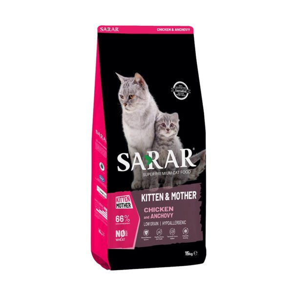 Sarar Cat Kitten & Mother Chicken & Anchovy 2Kg