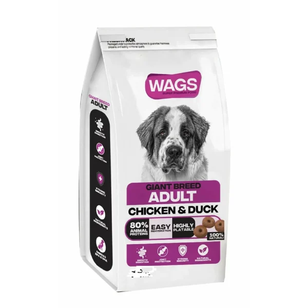 Wags Large Adult Chicken & Duck 1Kg