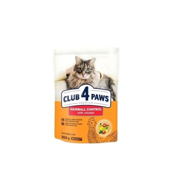 club 4 paws Hairball Control Cats Dry Food - 300 g
