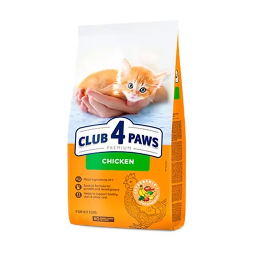 club 4 paws Adult Cats Dry Food with Chicken - 300 gm