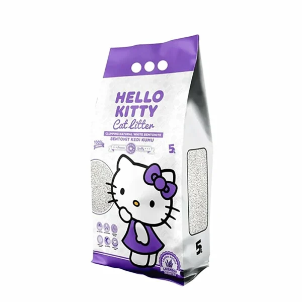 hello kitty Cat Litter Lavander 5L