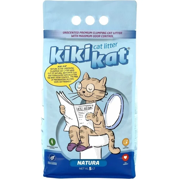kikikat Cat Litter 20L Natural