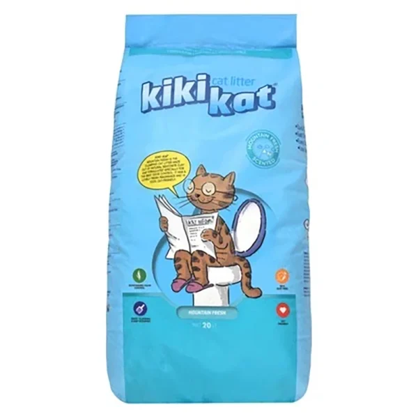 kiki kat Cat Litter 20L Mountain Fresh