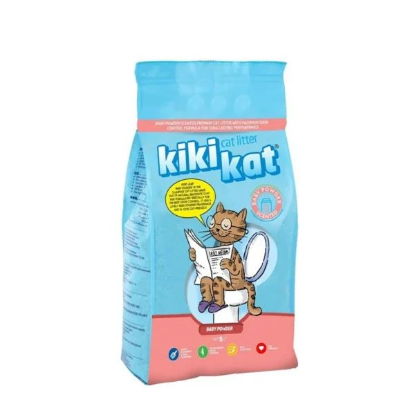 kiki kat Cat Litter 5L Baby Powder